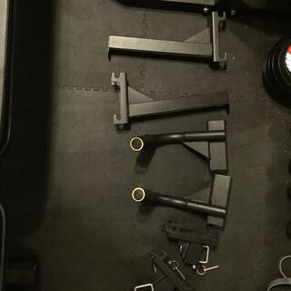 WASAI(ワサイ) ハーフラック パワーラック セフティーバー搭載 バーベルトレーニング バーベルスタンド ベンチプレスラック ぶら下がり健康器 懸垂マシン MK780