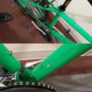 お値段変更！ 目立ち色グリーンのTREK FX2　サイズ17.5