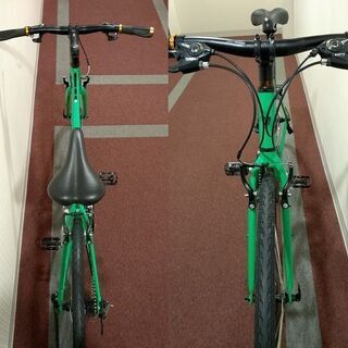 お値段変更！ 目立ち色グリーンのTREK FX2　サイズ17.5