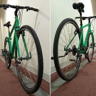 お値段変更！ 目立ち色グリーンのTREK FX2　サイズ17.5