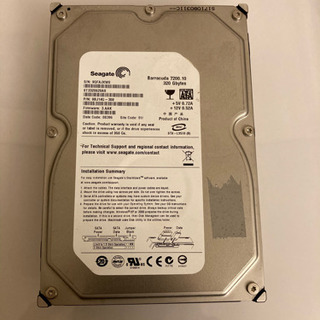 3.5インチHDD 320GB 使用時間9990時間