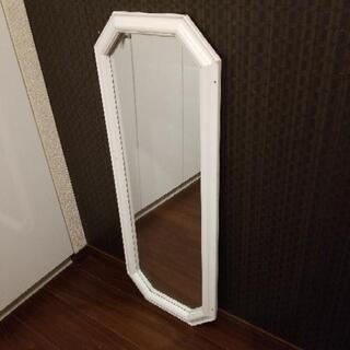 【ネット決済・配送可】壁掛け鏡