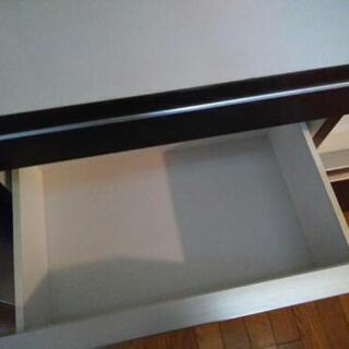 関家具 食器棚 ダークブラウン