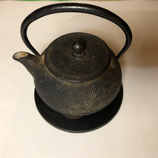 【ネット決済】鉄茶瓶と鍋敷き