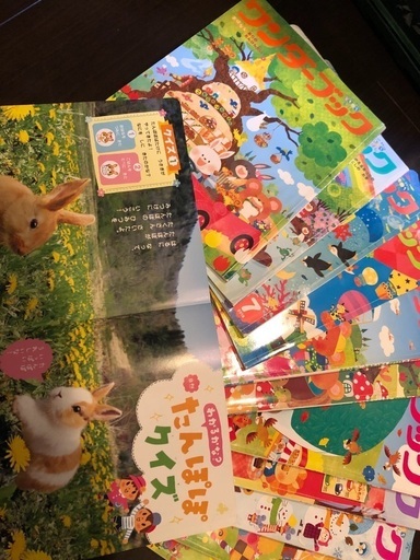 幼児月刊誌ワンダーブック全12冊 みんみん 大袋のキッズ用品 幼児教育 の中古あげます 譲ります ジモティーで不用品の処分
