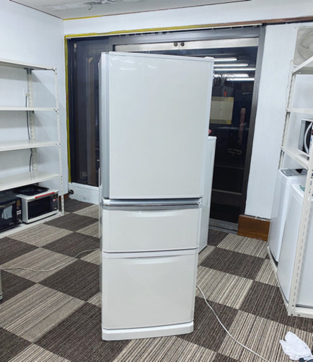 ✅三菱冷蔵庫335L♻️2010年式⏰自動製氷付き保証あり大阪市内配達無料