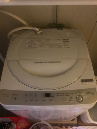 洗濯機　2018年製
