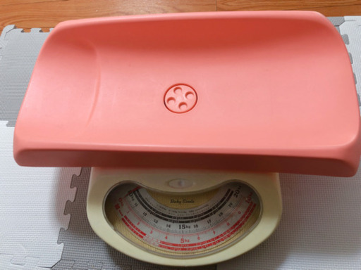 赤ちゃん体重計ベビースケール 絢 西向日の子供用品の中古あげます 譲ります ジモティーで不用品の処分