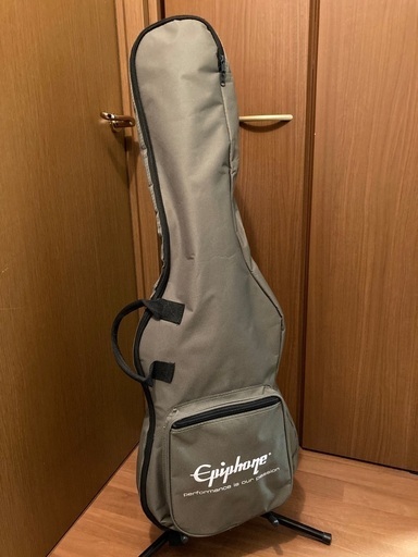 取引中)Epiphone エレキギター レスポール ソフトケース、シールド、弦