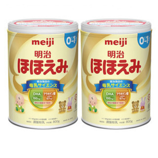明治ほほえみ 大缶 2個セット 粉ミルク ベビー