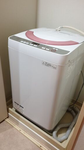 【引越し急処分・激安・後悔なし】6kg SHARP洗濯機・168L PANASONIC冷蔵庫・電子レンジ・1.5合炊飯器・レンジ台