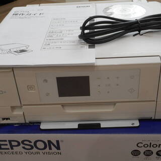 EPSON　A4プリンター　EP-777A  ホワイト　完動品　...