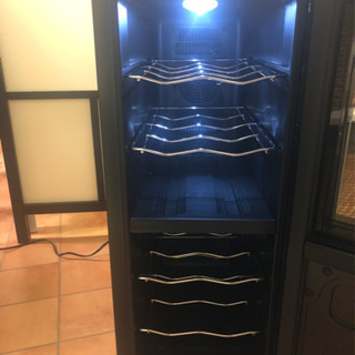 家具 新品ワインセラー おまけに新品ワインポアラー+新品電動オープナー付