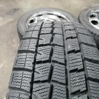 ハスラー純正 165/60R15 2014ダンロップスタッドレスタイヤセット