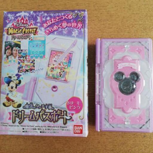 魔法のタッチ手帳ドリームパスポートディズニーゲームおもちゃピンク ねこねこ 新安城のポータブルゲーム その他 の中古あげます 譲ります ジモティーで不用品の処分