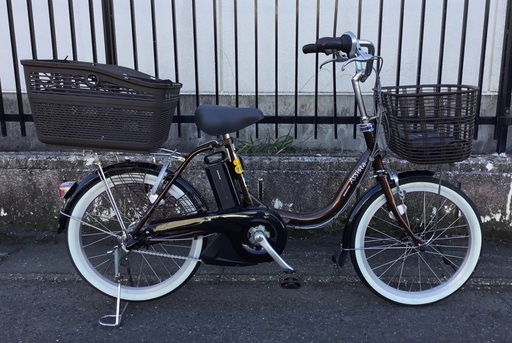 ＜超美品＞ブリヂストン・アシスタ・20インチ電動自転車・1発2錠・鍵3本