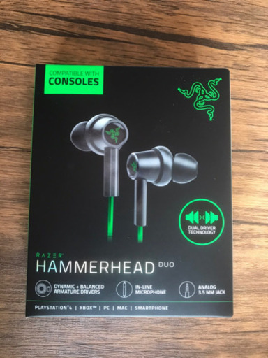 Razer Hammerhead Duo ゲーミングイヤホン　値下げ