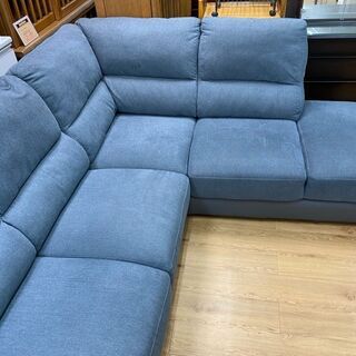 M9011　大幅値下げ！！！　ニトリ　3人掛け　L型ソファー　大型家具　送料B　定価10万程度　プラクラ南9条店