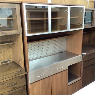 ドリーム川西店御来店限定】 高橋木工 2枚扉オープンボード ホワイト 