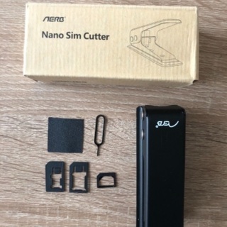 Nano sim cutter