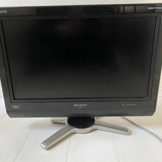 SHARP20型液晶テレビ