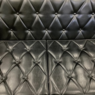 【トレファク吉川店】カリモク 3人掛けソファ ブラック