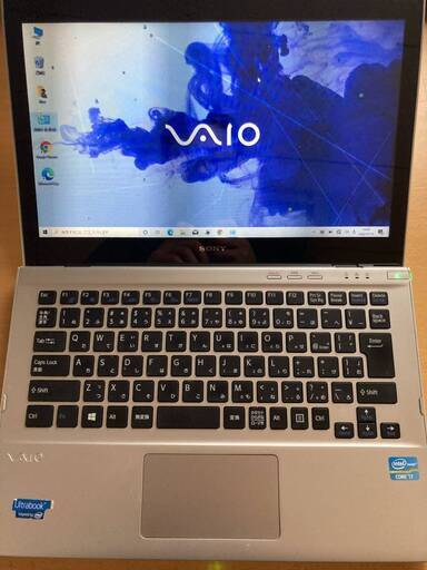◇VAIO SVT1313AJ Core i7-3537U ■SSD120Gメモリ8G☆タッチパネルが便利  Win10アップ済♪おまけ付