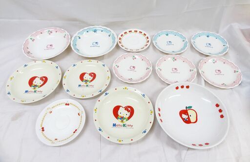 恵庭 キティちゃんハローキティ食器皿平皿まとめ売り中古品a トップ恵庭 恵庭の食器 その他 の中古あげます 譲ります ジモティーで不用品の処分
