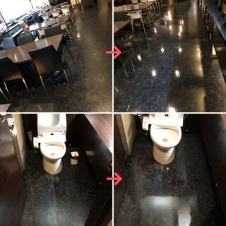 飲食店【定期清掃】 熊本市東区シェアNO１！必ず自社で施工いたします！