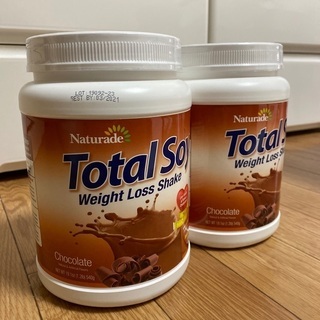 (値下げ！)アメリカTotal soy チョコレート味プロテイン　2缶