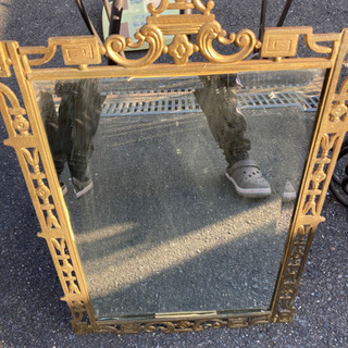 アンティーク年代物の鏡