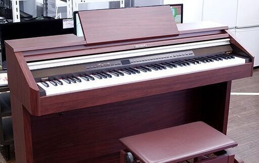 カシオ CASIO AP-500 CELVIANO セルヴィアーノ マホガニー調 電子ピアノ ブラウン系 2008年製