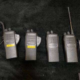 MOTOROLA GP328 無線機 充電器 ヘッドフォン セット サーキット無線等