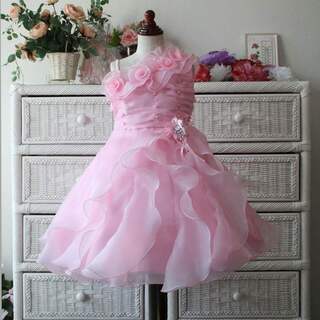 子供ドレス新品110cm　ピンク