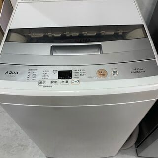 AQUA 全自動洗濯機 AQW-S45E 2016年制
