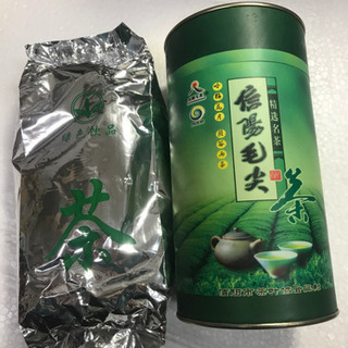信陽毛尖 缶入り お茶 美味しい 旨い 中国