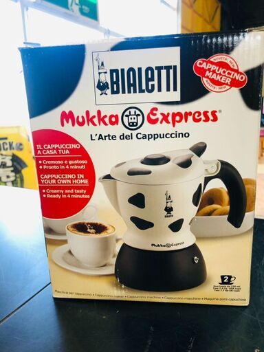 BIALETTI ムッカエキスプレス 未使用 牛柄 直火