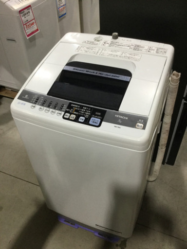 HITACHI 7.0kg 全自動洗濯機　NW-7MY 2012年