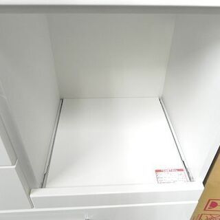 レンジボード 幅88.5×奥41.5×高さ210 ホワイト 白 キッチン収納 食器棚 収納 ☆ 札幌市 白石区 東札幌 アウトレットモノハウス白石店 レンジボード 幅88.5×奥41.5×高さ210 ホワイト 白 キッチン収納 食器棚