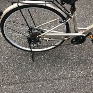 27インチ アルミボディ 自転車 6段階変速 元値30,000円 【公式通販】