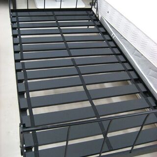 シングルベッド マットレスunico! アイアンフレーム 101×200×74cm