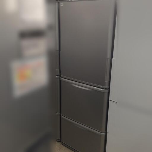 J444 ★6か月保証付き！★SHARP シャープ ノンフロン 冷凍冷蔵庫 SJ-W352F-S 350L 2020年製 シルバー 動作確認 クリーニング済み
