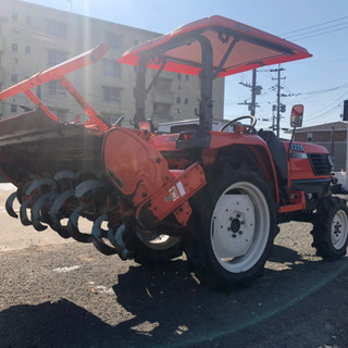 綺麗クボタトラクターT220アワー850時間即決68万
