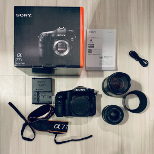 SONY α77Ⅱ レンズ2本セット | 32.clinic