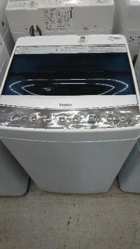 【クリーニング済】ハイアール5.5kg全自動洗濯機 「JW-C55A」（2018年製）