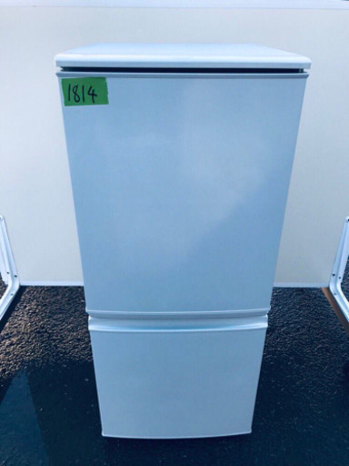1814番シャープ✨ノンフロン冷凍冷蔵庫✨SJ-K14X-FG‼️