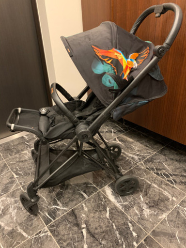 サイベックス　ベビーカー(大阪市引き取り限定) 生後1ヶ月〜22kg（4歳ごろ）まで使えるストローラー（ゴールド