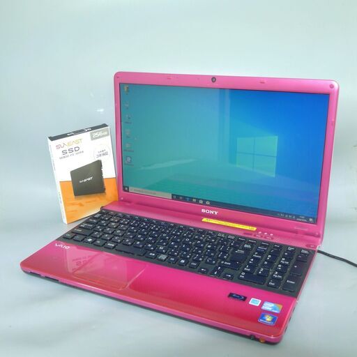 送料無料 新品SSD256GB ノートパソコン 良品 15.5型 SONY VAIO