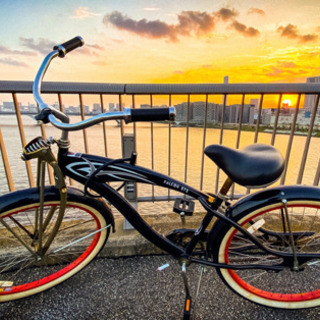 輸入ビーチクルーザーMicargi FALCON GTS (Black) 26-Inch