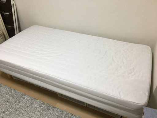 無印良品脚付きマットレスシングルベッド引き取りの方にお譲りします アッキー 兵庫のベッド シングルベッド の中古あげます 譲ります ジモティーで不用品の処分